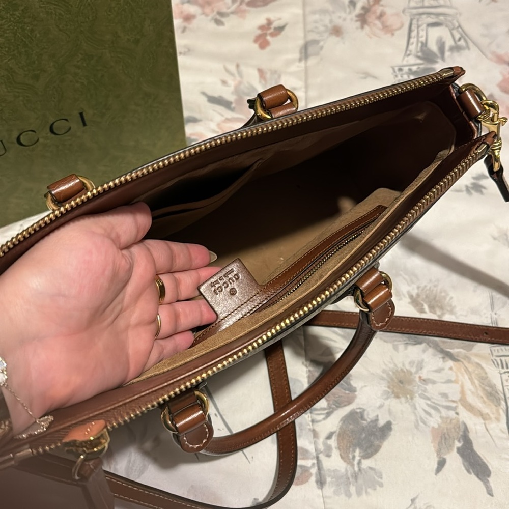 Gucci GG supreme satchel - Picture 2 of 5